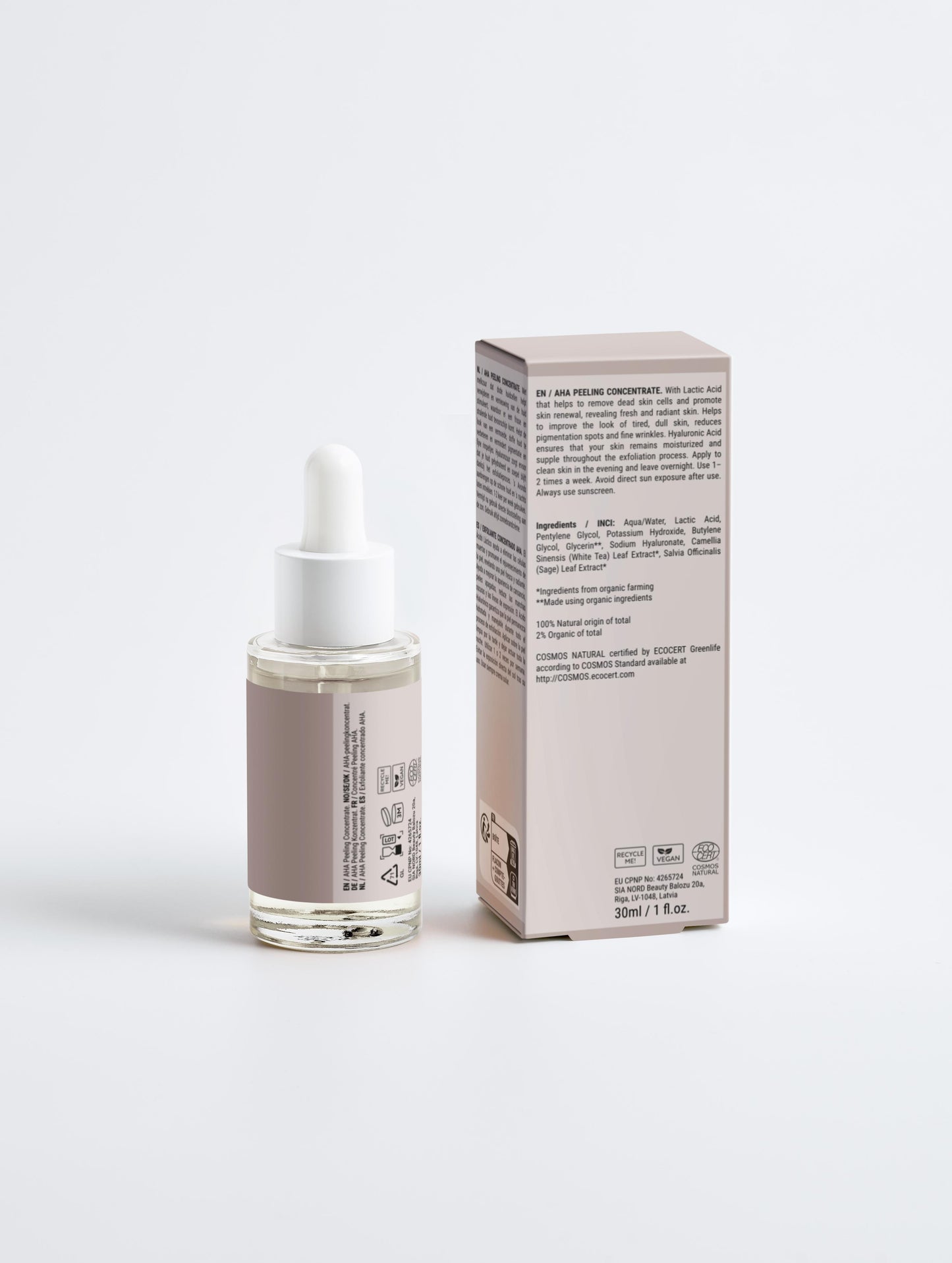 Reinzeit - AHA Peeling Konzentrat für zu Akne neigende Haut