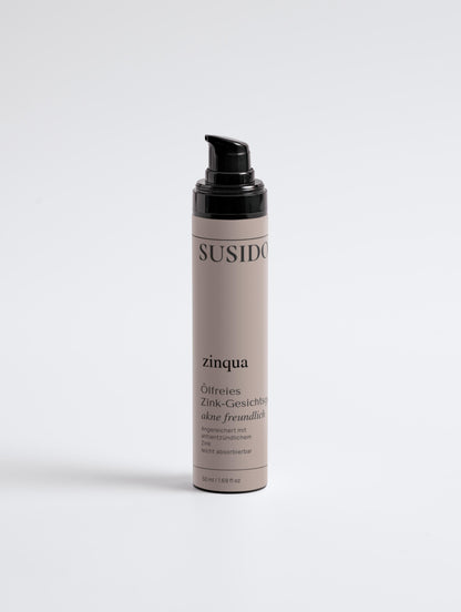 zinqua - Ölfreies Feuchtigkeitsgel mit antientzündlichem Zink
